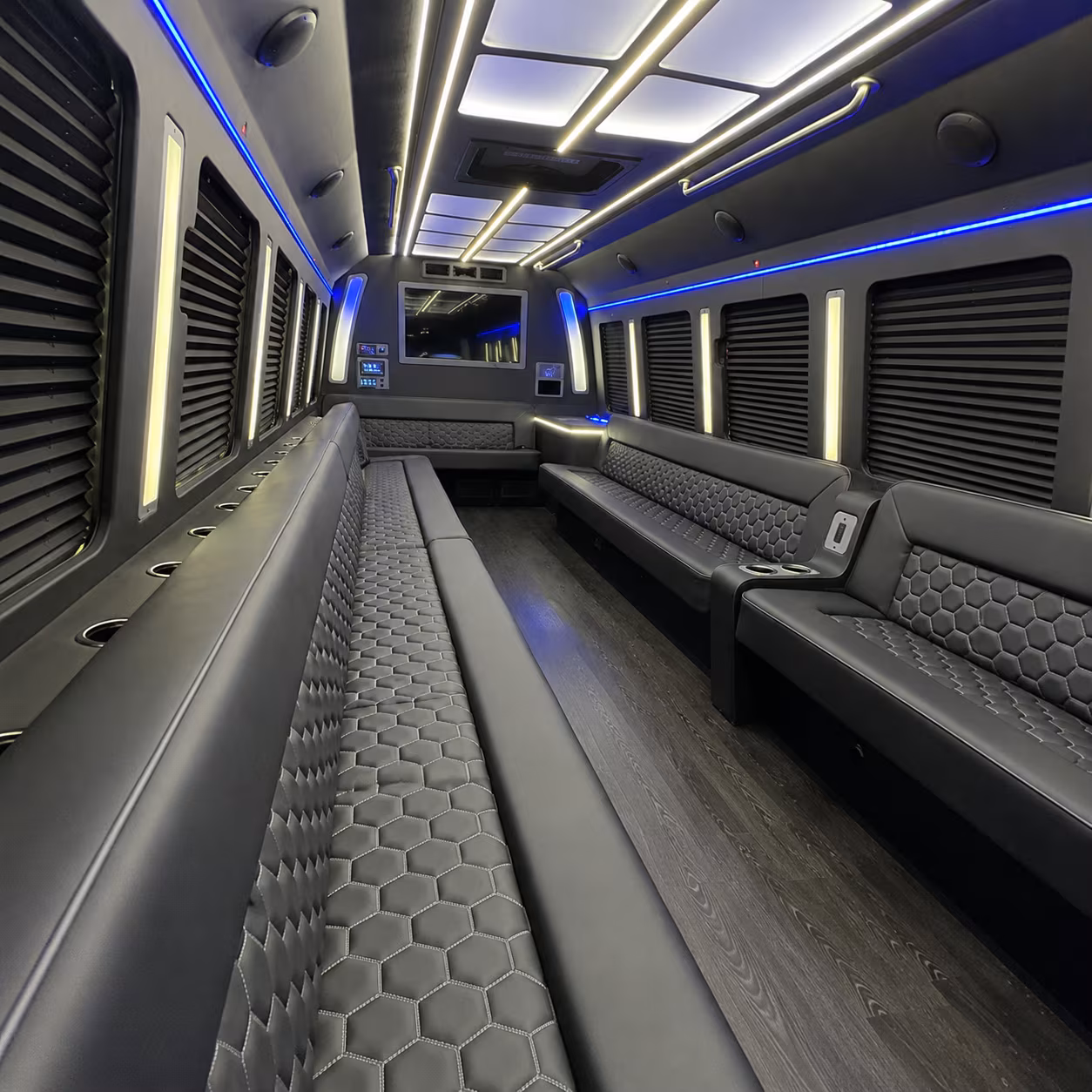 bridal party buses and sprinter vans for every moreno valley wedding style