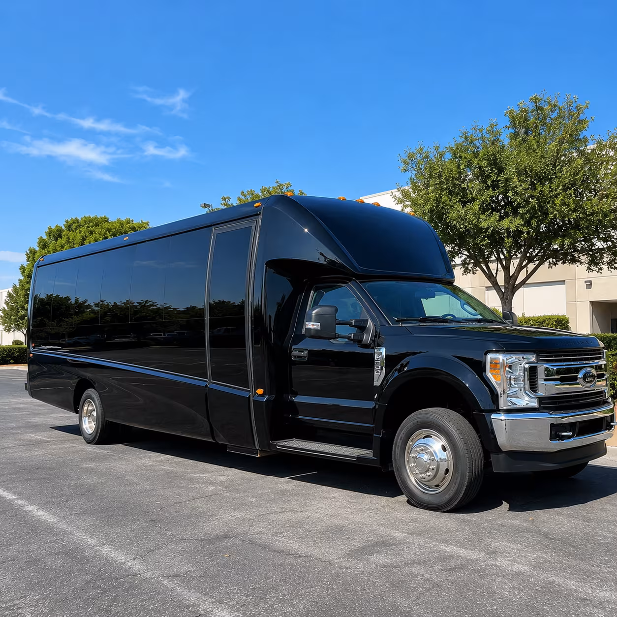 fontana keep your wedding party and guests together with a fontana charter bus