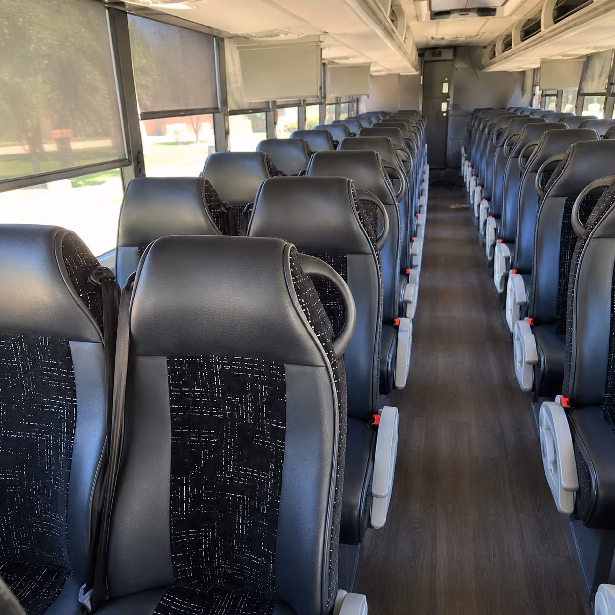 moreno valley charter bus interior