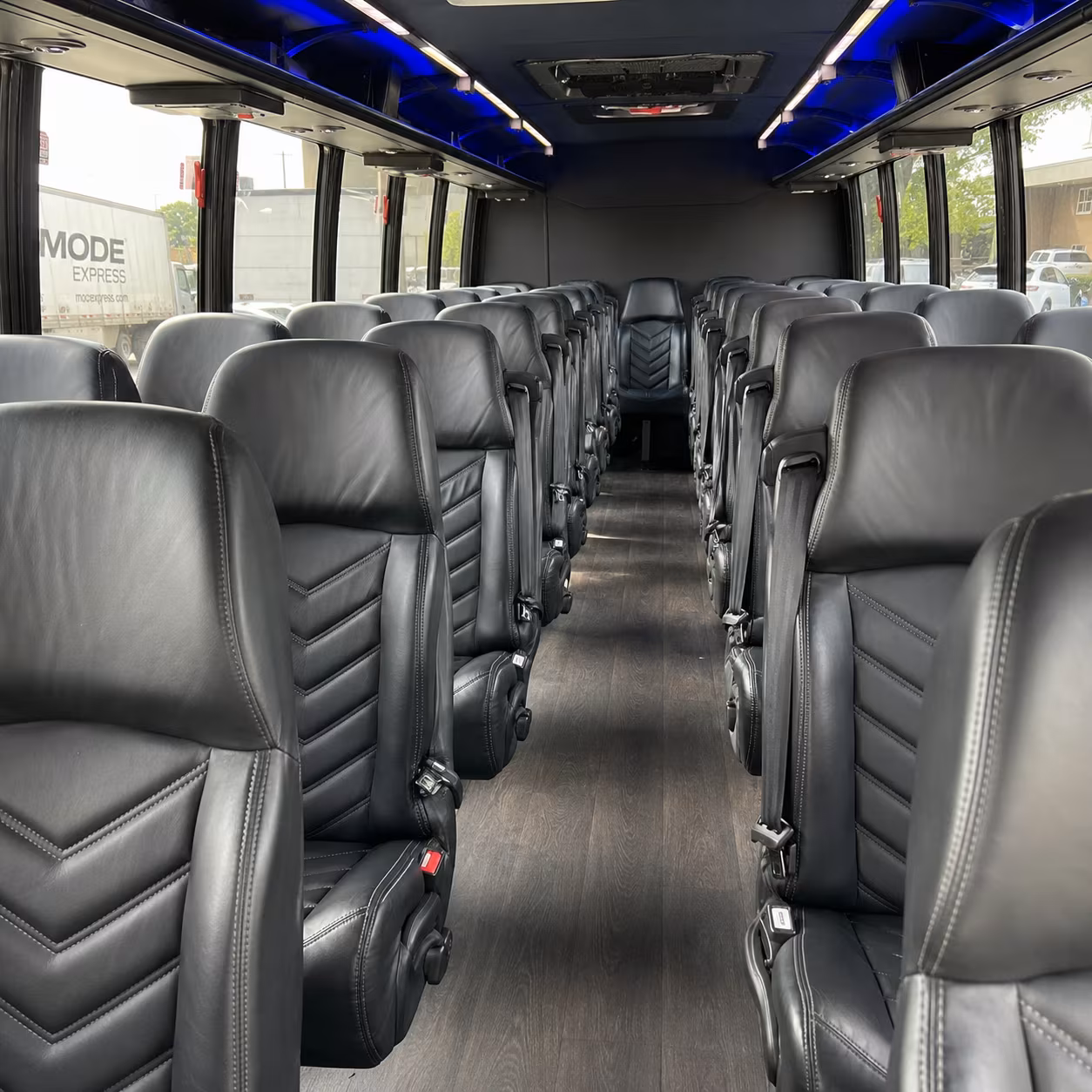 moreno valley sporting event transportation onboard seating
