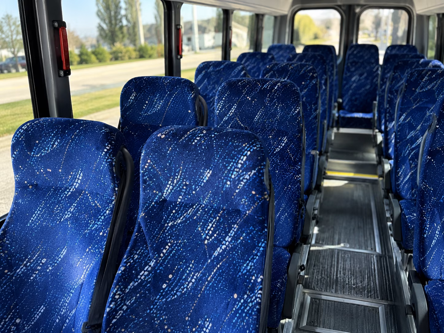 redlands sleek charter bus rentals for redlands corporate retreats